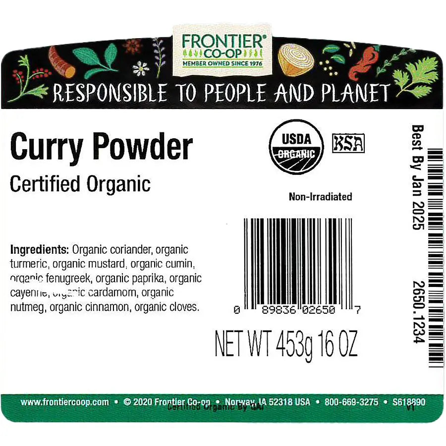 Curry Powder, Organic – Aroma&Taste - Main Image