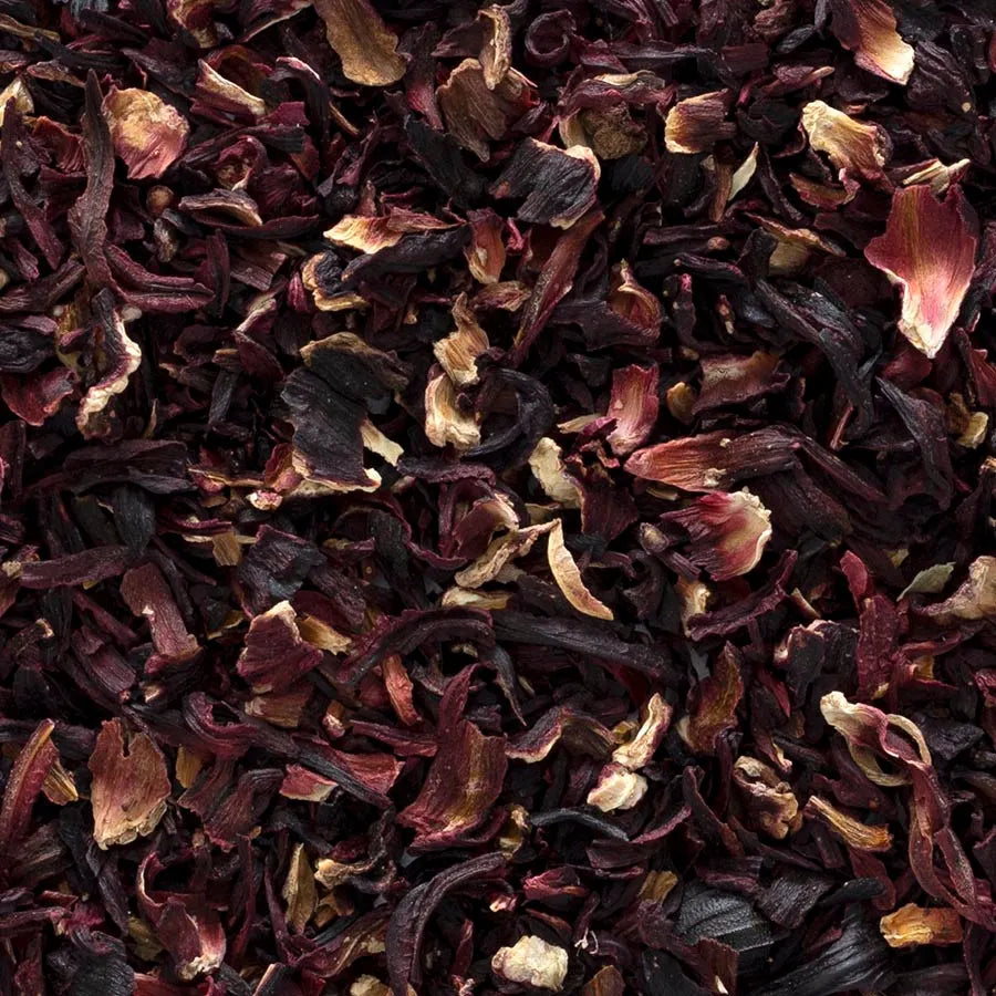 Hibiscus Flowers, Cut & Sifted 1 lb.