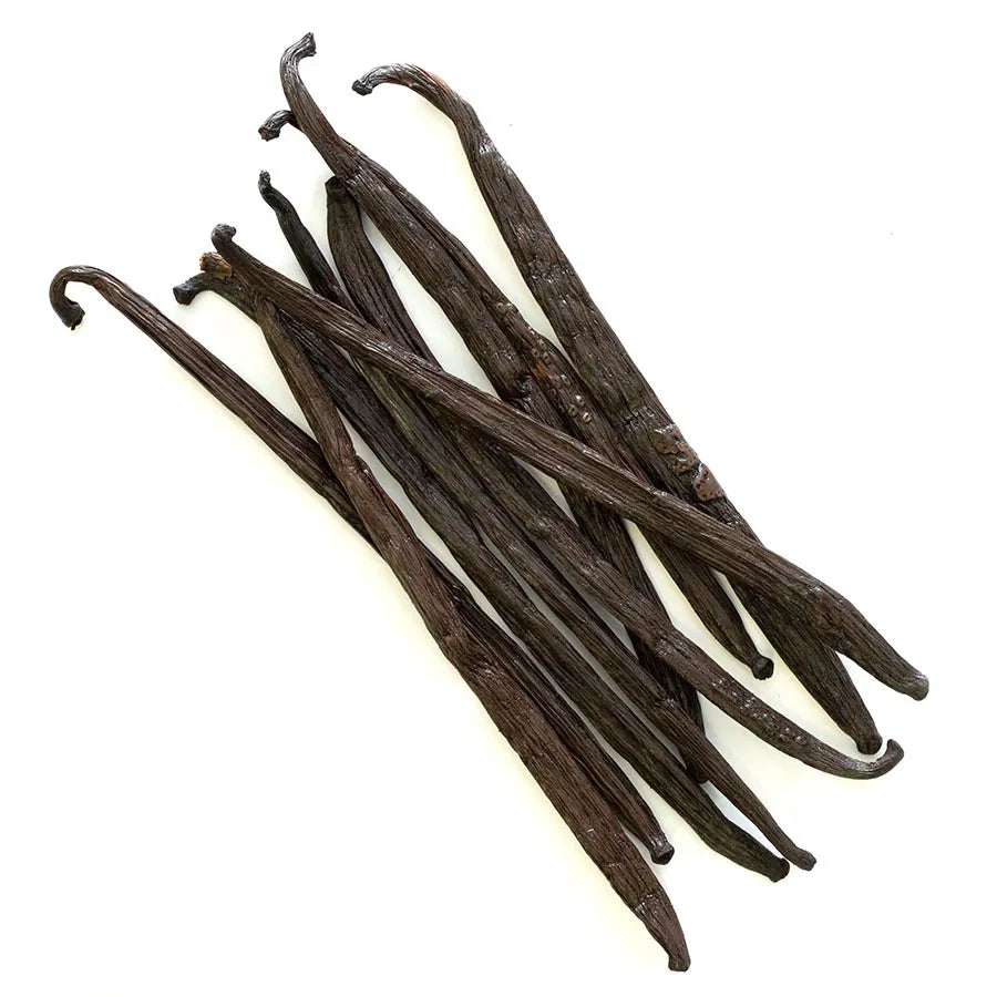 Organic Whole Bourbon Vanilla Beans 4 oz.