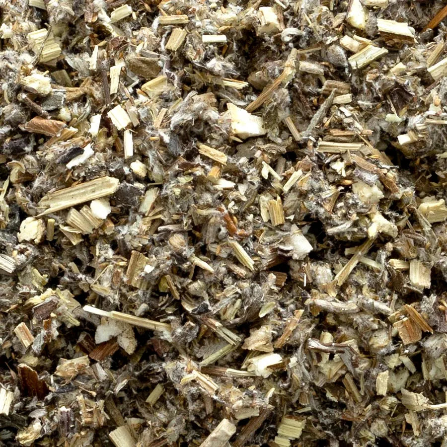 Mugwort Herb, Cut & Sifted, Organic 1 lb.