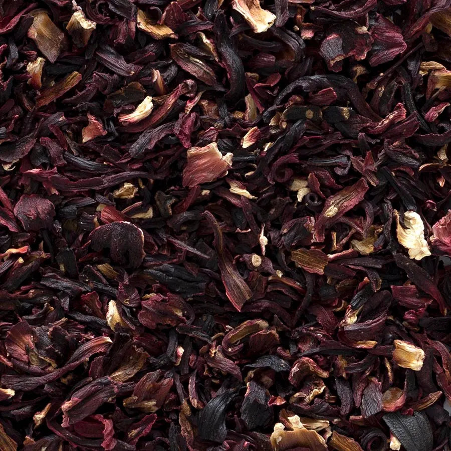 Hibiscus Flowers, Cut & Sifted, Organic, Fair Trade Certified™ 1 lb.