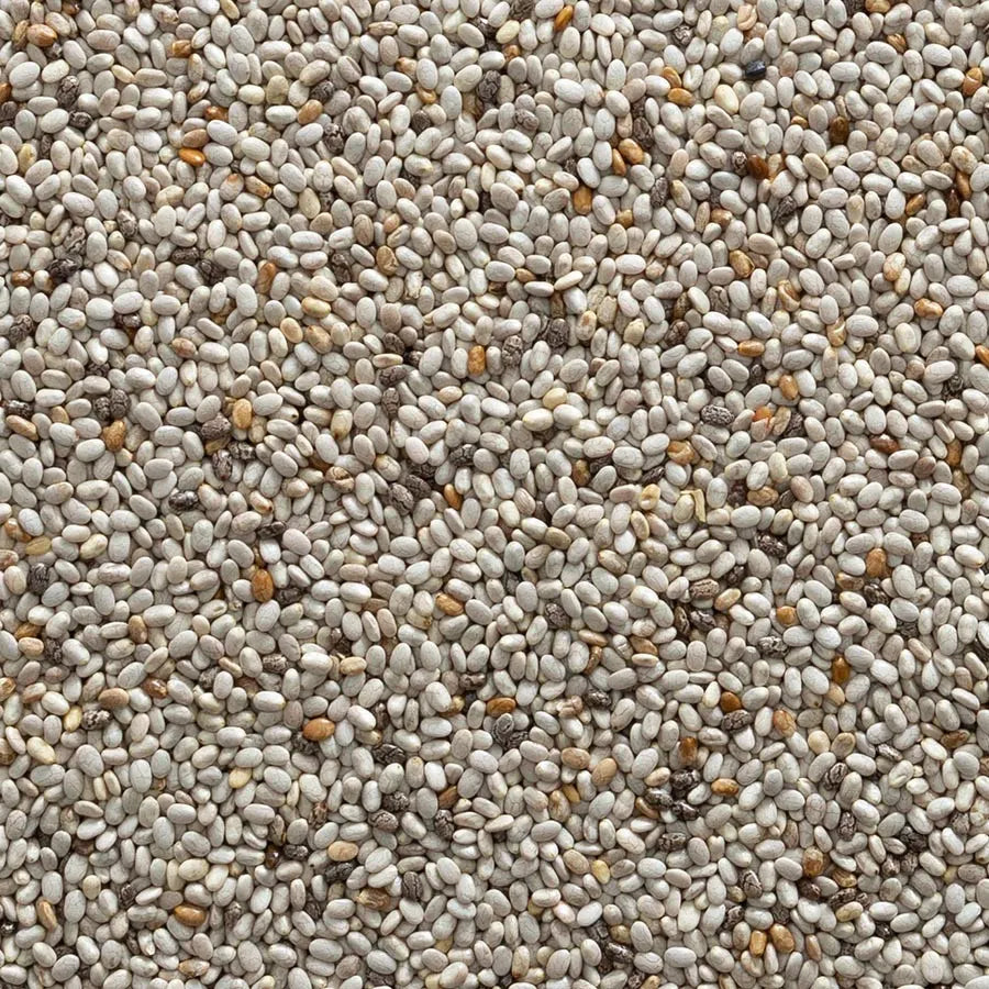 White Chia Seeds, Whole, Organic 1 lb.