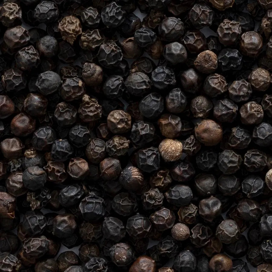 Black Peppercorns, Organic, Fair Trade 1 lb.