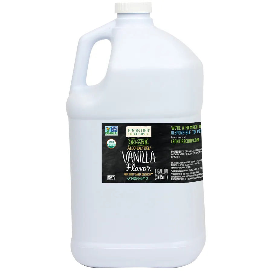 Vanilla Flavoring, Organic 1 gallon