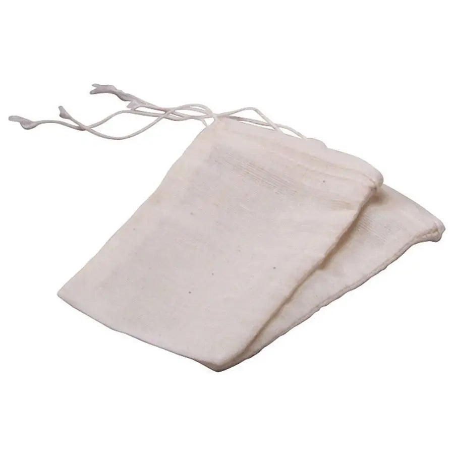 Cotton Drawstring Bags 12 count 3 x 5