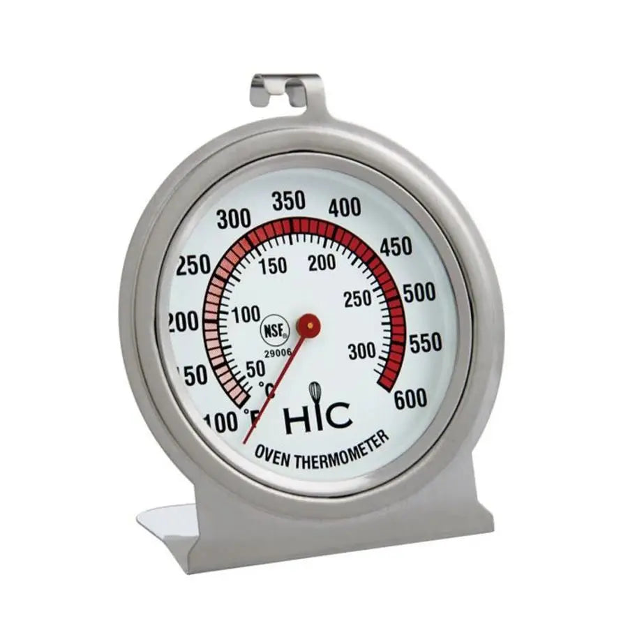 HIC Easy-Read High Heat Oven Standing Thermometer, Large 2.5in