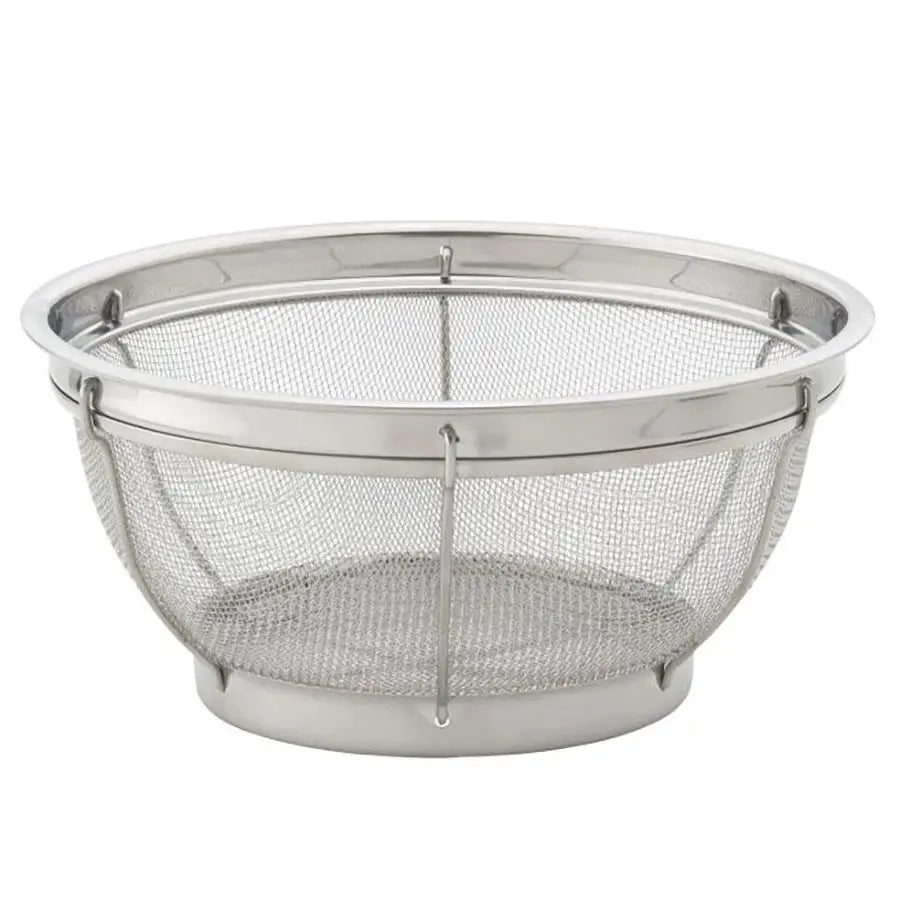 Kitchen Mesh Colander, Stainless Steel,10in 10 x 10 x 4 5/8