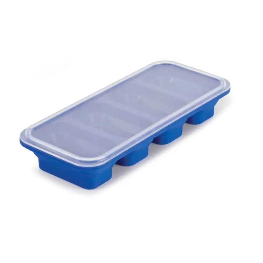 HIC Silicone Prep-N-Freeze 4 Section Portion Tray