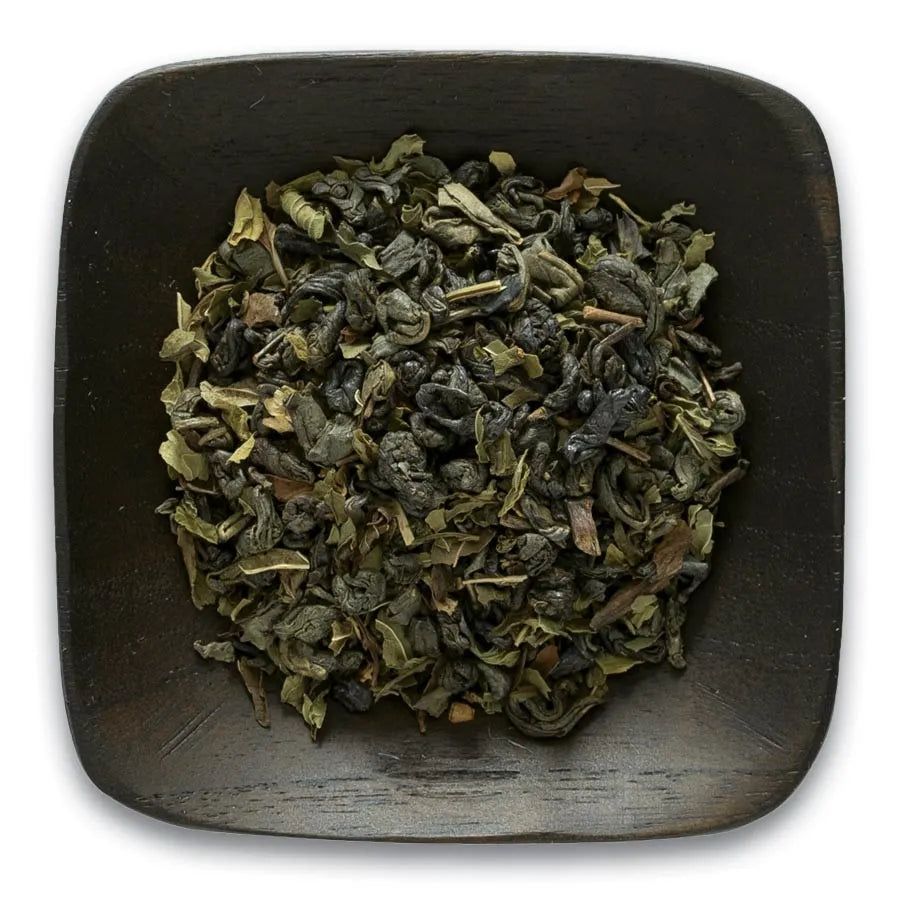 Gunpowder Pearl Mint Green Tea 1 lb.