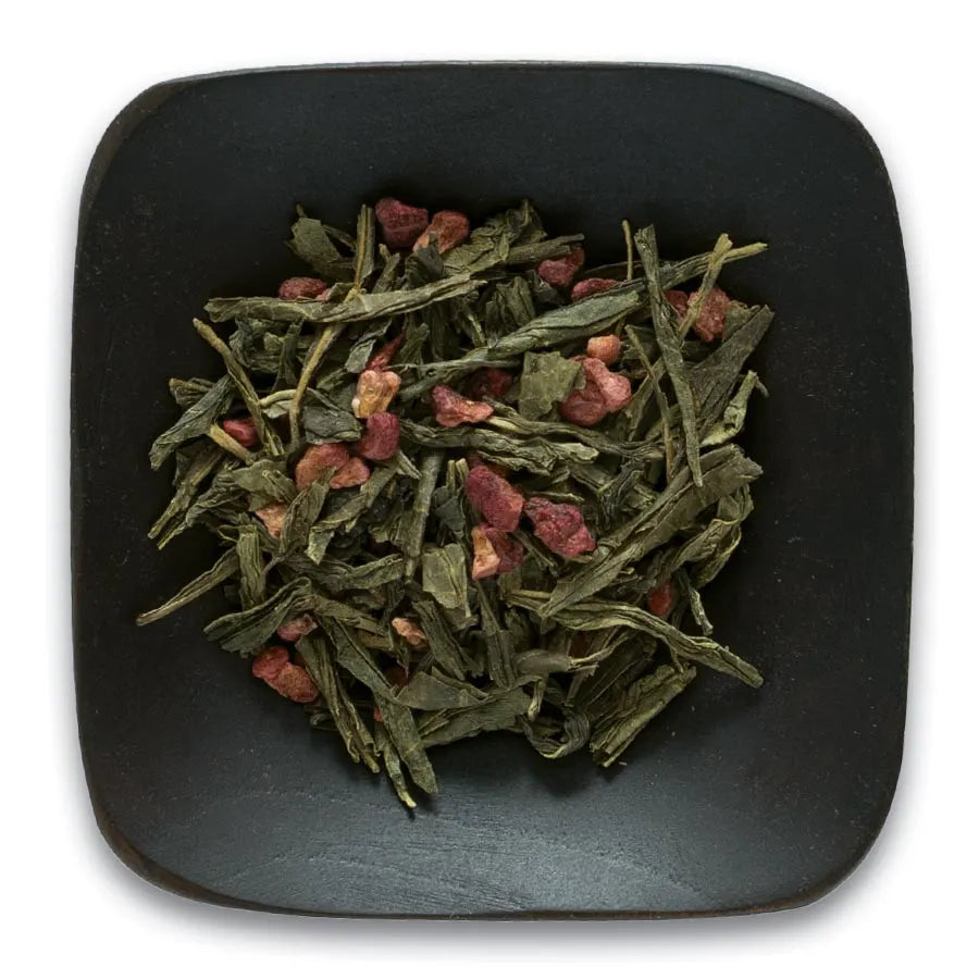 Raspberry Green Tea, Organic 1 lb.