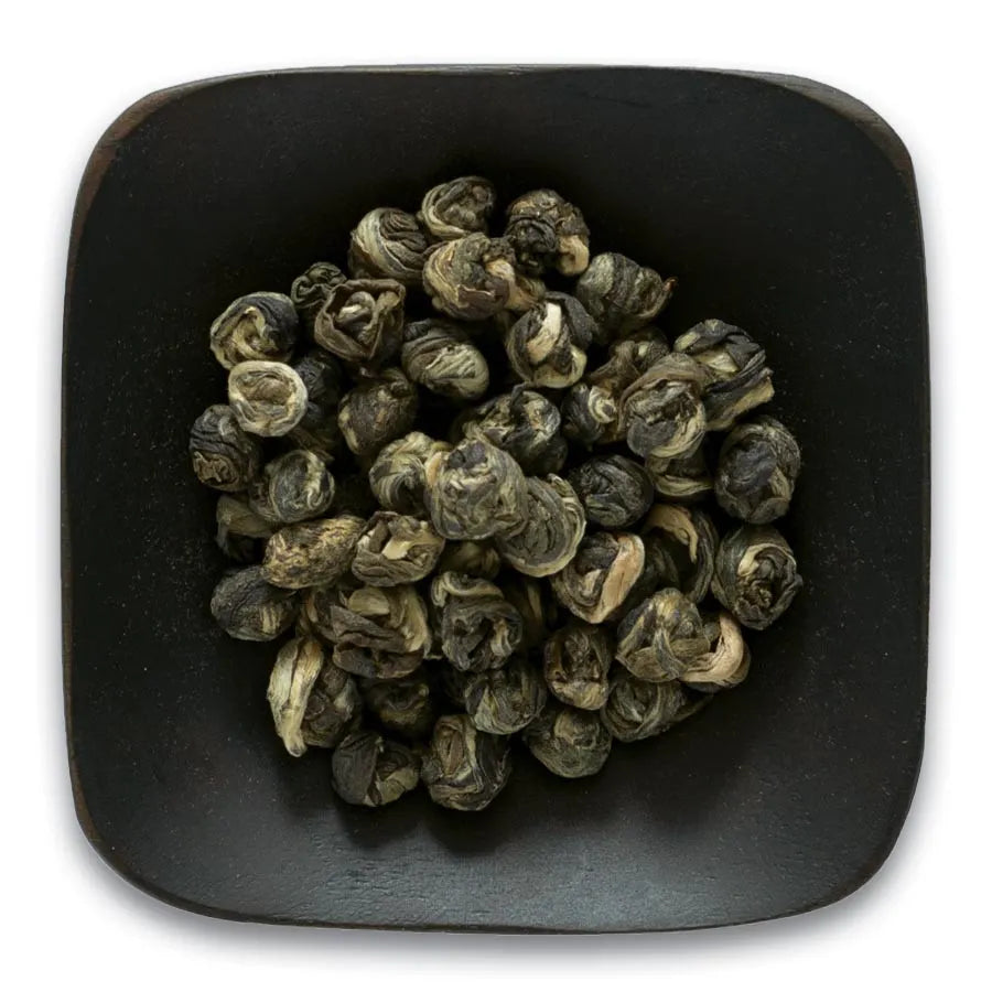 Jasmine Pearls Green Tea, Organic 1 lb