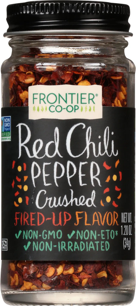 Frontier Co-op Red Chili Peppers, Crushed 1.20 oz.