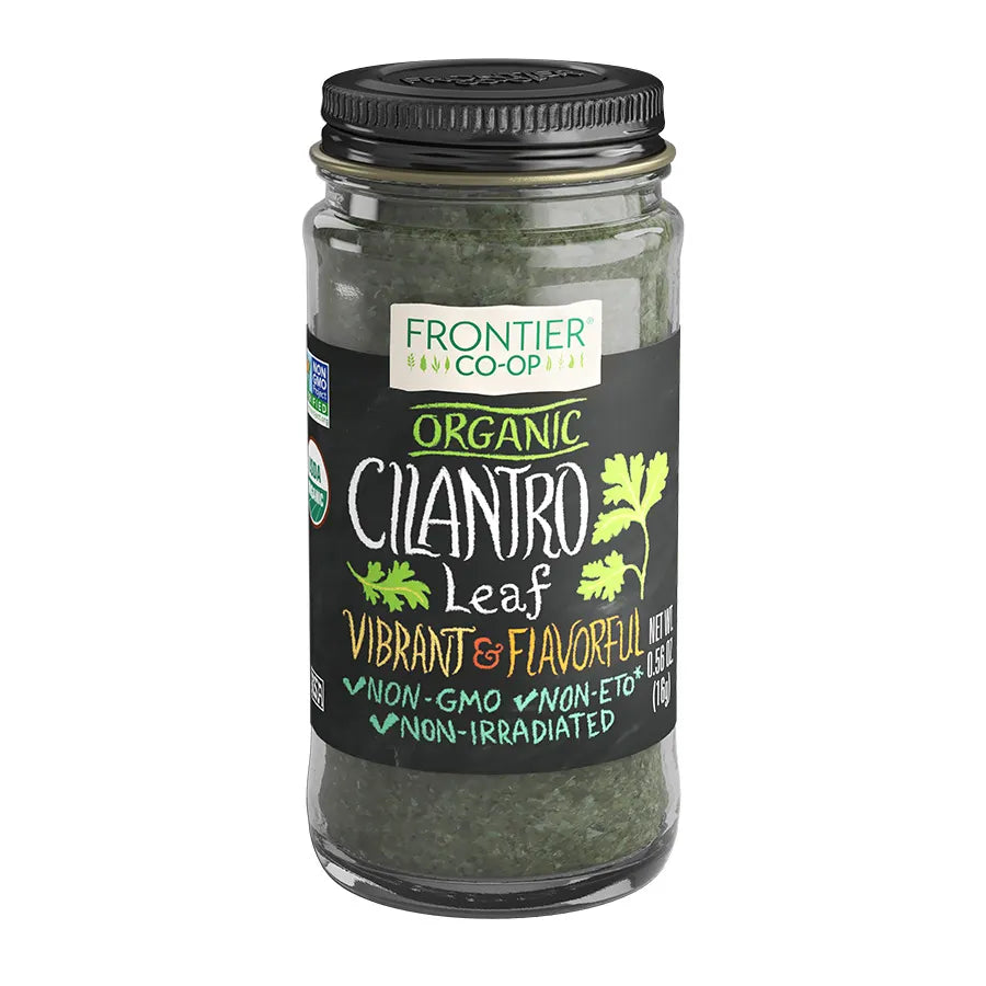 Frontier Co-op Organic Cut & Sifted Cilantro Leaf 0.56 oz.