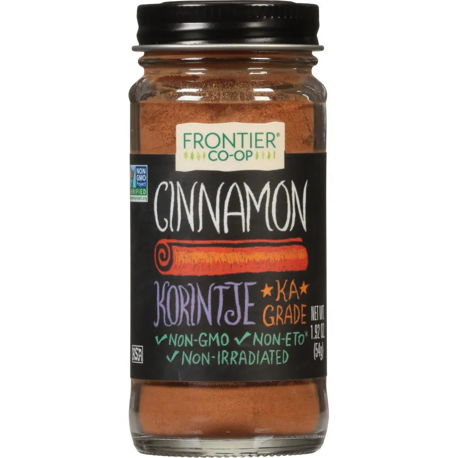 Frontier Co-op Korintje Cinnamon, Ground 1.92 oz.