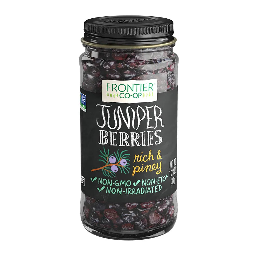 Frontier Co-op Whole Juniper Berries 1.28 oz.