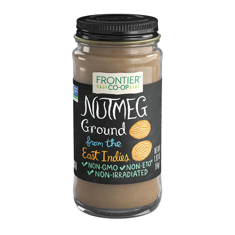 Frontier Co-op Nutmeg, Ground 1.92 oz.