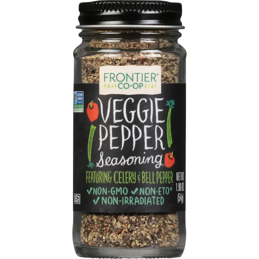 Frontier Co-op Veggie Pepper Seasoning 1.90 oz.