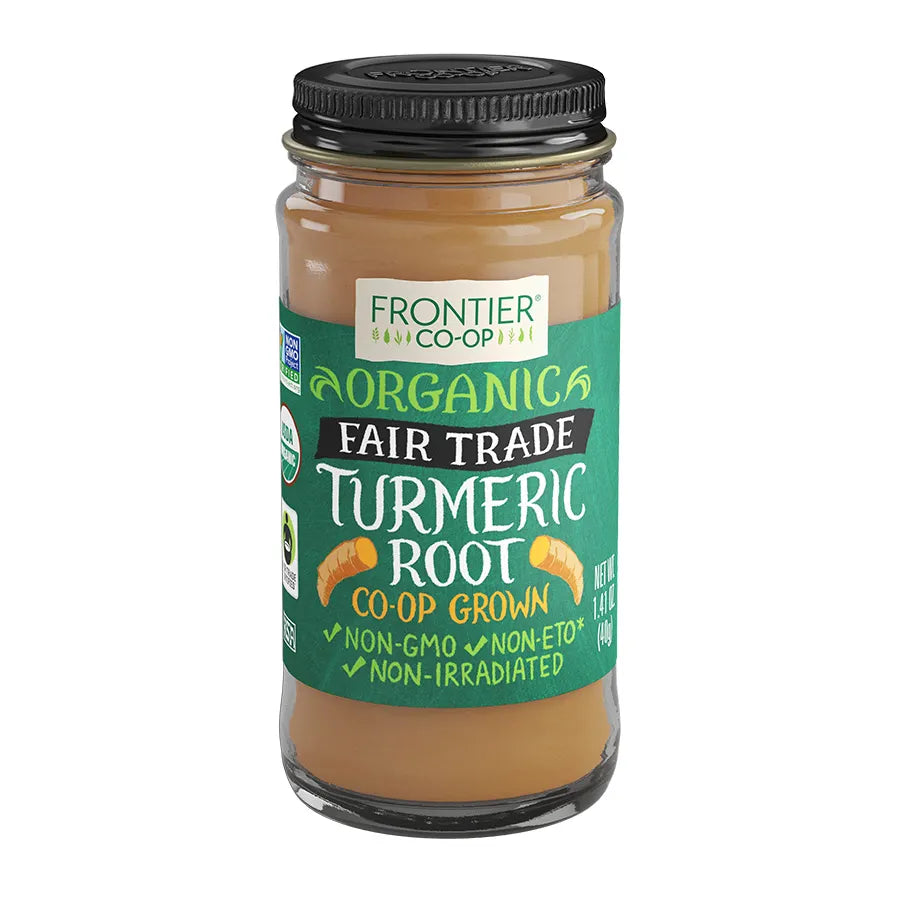 Frontier Co-op Turmeric Root, Ground, Organic, Fair Trade Certified™ 1.41 oz.