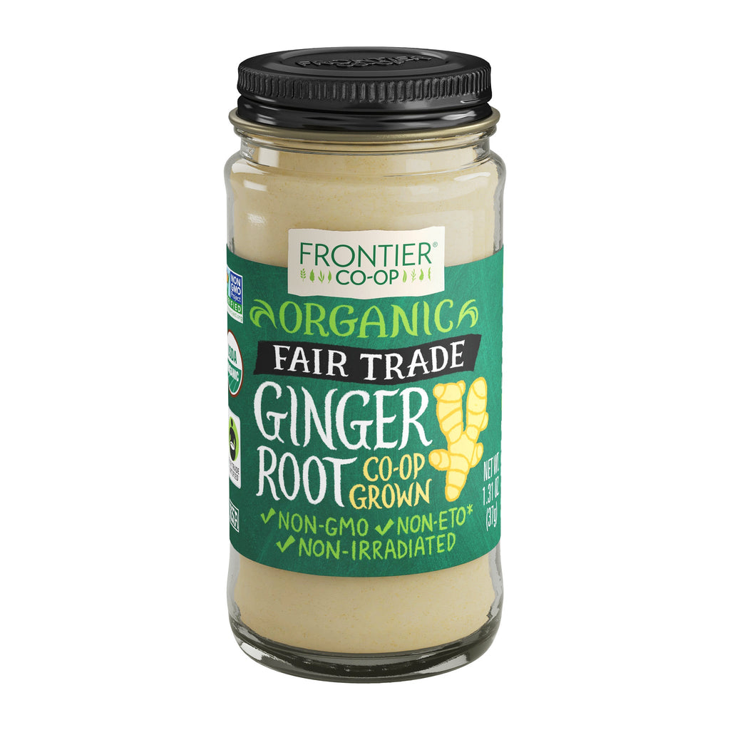Frontier Co-op Ginger Root, Ground, Organic, Fair Trade Certified™ 1.31 oz.