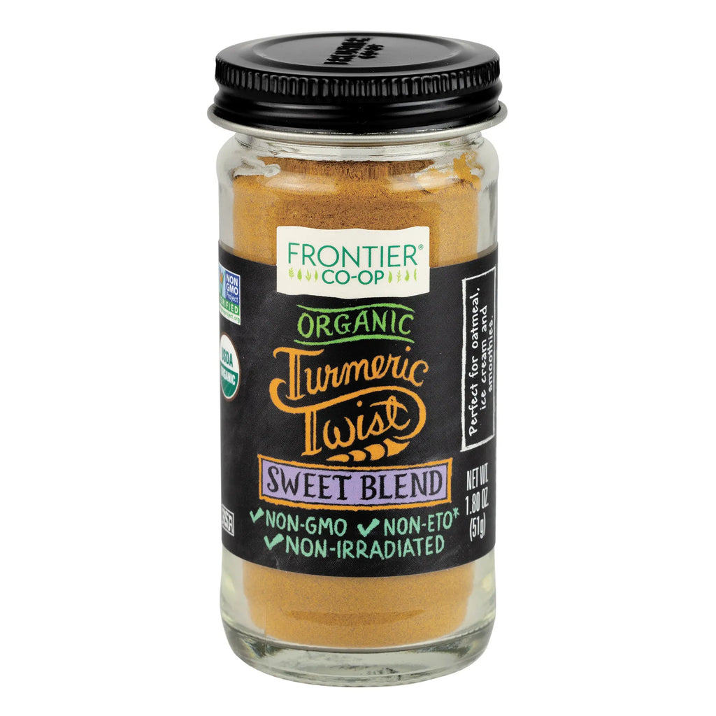 Frontier Co-op Turmeric Twist Sweet Blend, Organic 1.80 oz.