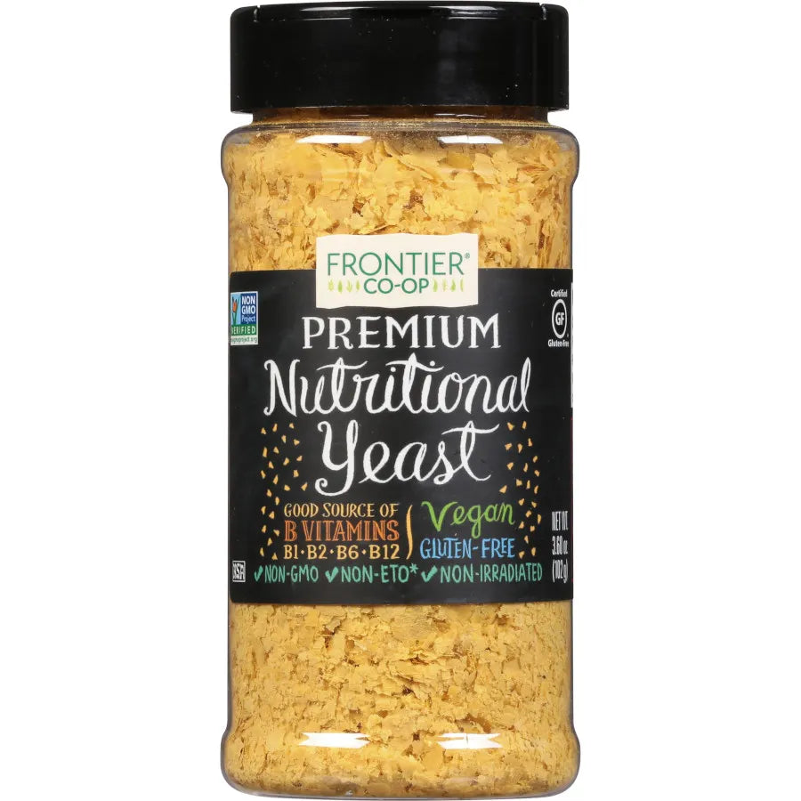 Frontier Co-op Premium Nutritional Yeast Flakes 3.6 oz.