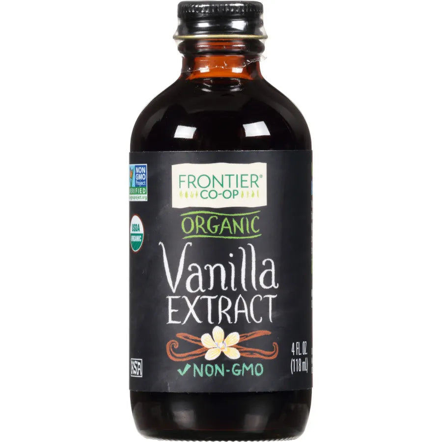 Frontier Co-op Vanilla Extract, Organic 4 fl. oz.