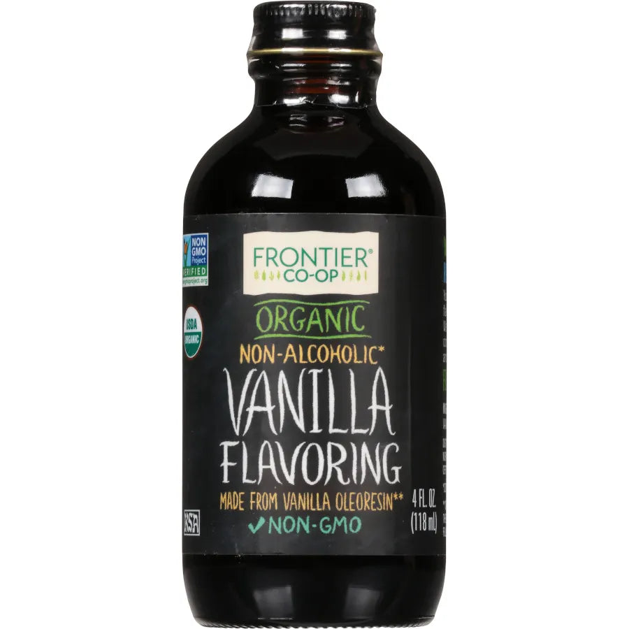 Frontier Co-op Organic Vanilla Flavoring 4 fl. oz.