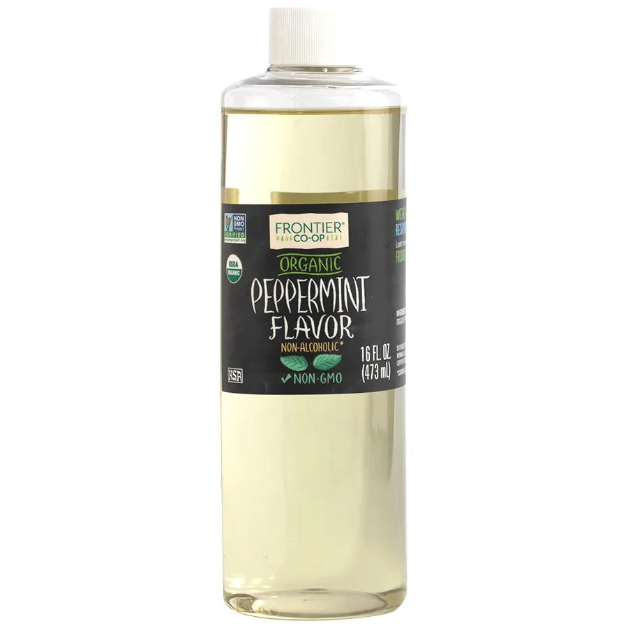 Frontier Co-op Peppermint Flavor, Organic 16 fl. oz.