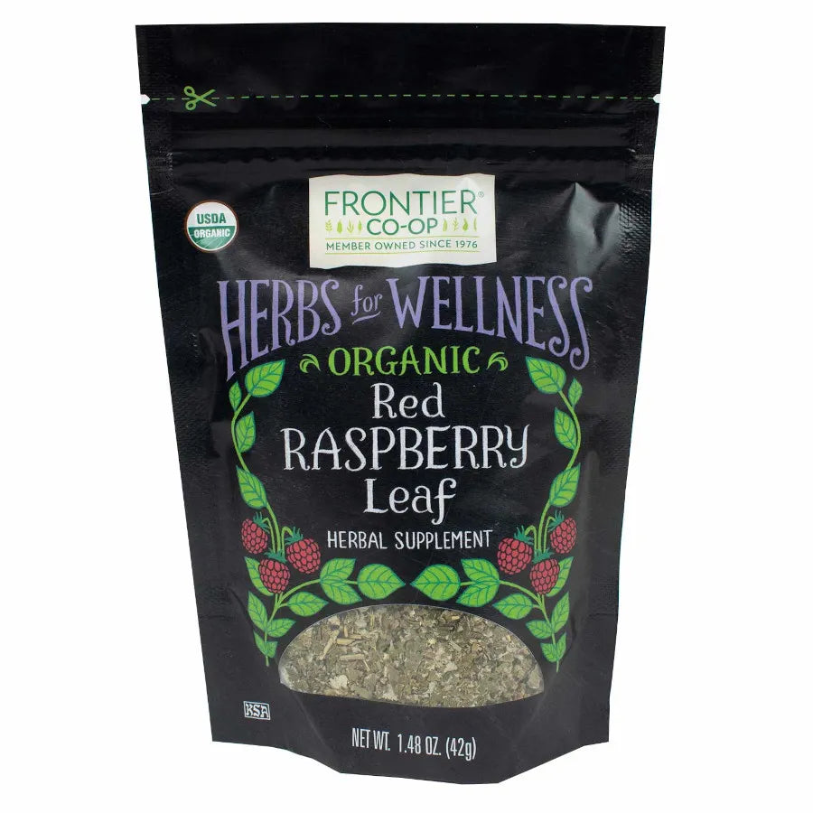 Frontier Co-op Organic Red Raspberry Leaf 1.48 oz.