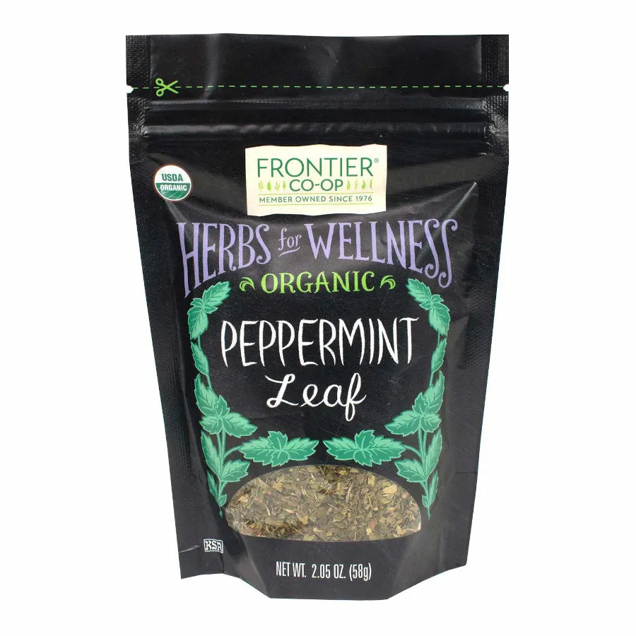 Frontier Co-op Organic Peppermint Leaf 2.05 oz.