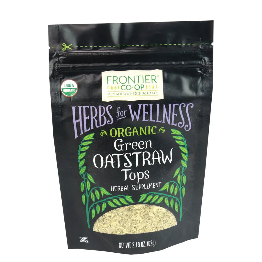 Frontier Co-op Organic Oatstraw Green Tops 2.19 oz.