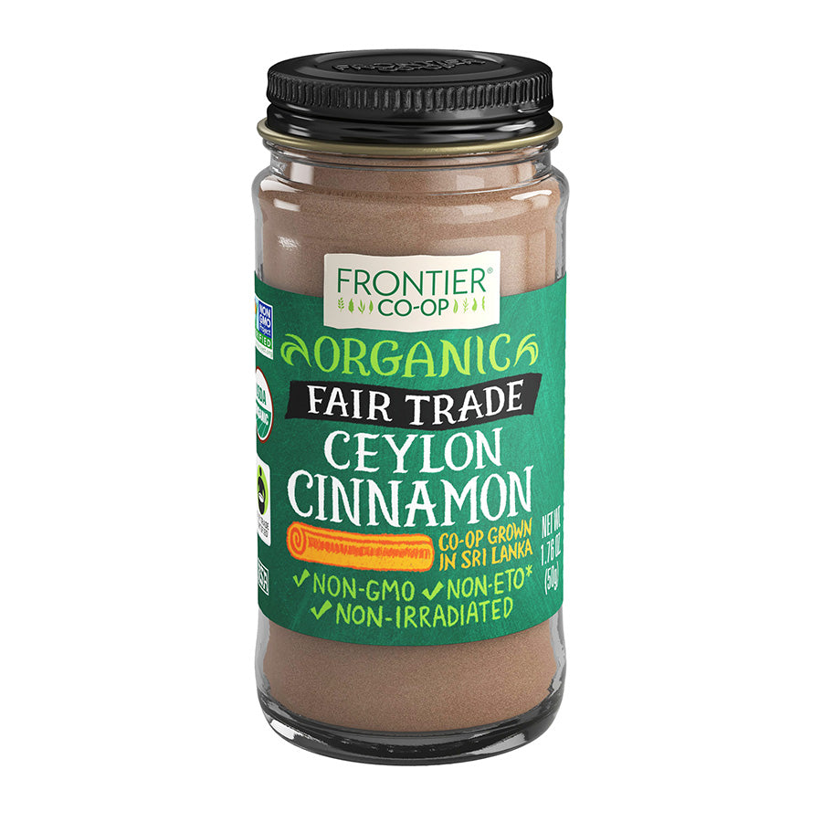 Frontier Co-op Ceylon Cinnamon, Ground, Organic, Fair Trade Certified™ 1.76 oz.