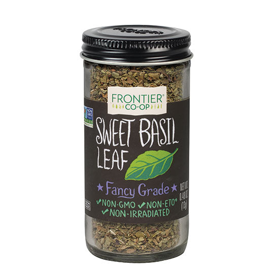 Frontier Co-op Cut & Sifted Sweet Basil Leaf 0.48 oz.