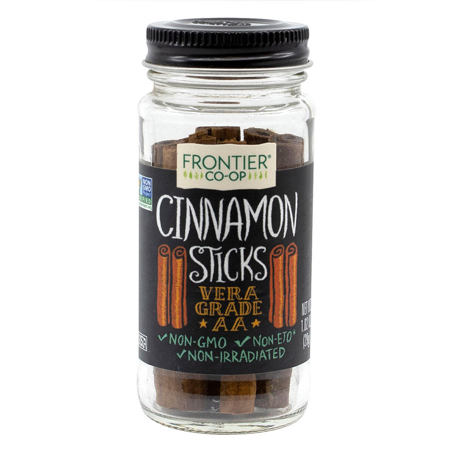 Frontier Co-op Cinnamon Sticks, Whole 2.75" 1.02 oz.