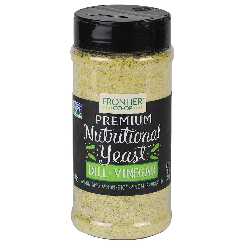 Frontier Co-op Dill & Vinegar Nutritional Yeast Blend 8.01 oz.