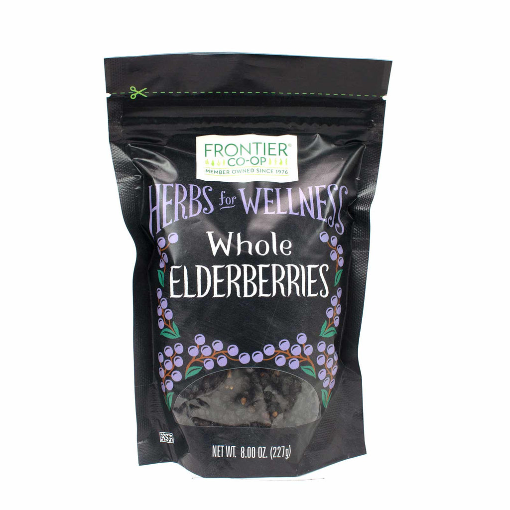 Frontier Co-op Elderberries, Whole 8.00 oz.